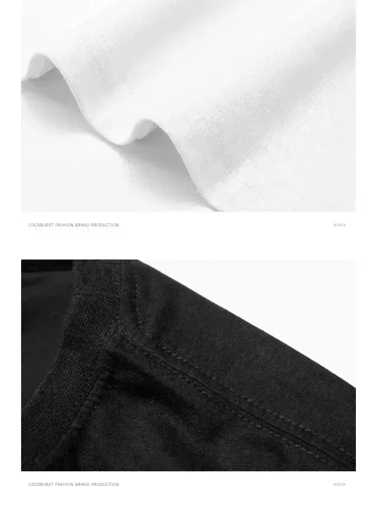 New Luxury Brand Men's Women's T-shirt Trendy Brand Versatile Short-Sleeved Tee Summer Printed Cotton Round Neck Comfortable Top