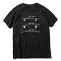 New Germany Car  190 W201 Best Car Cosworth Custom Print Mens Clothes  New Arrival Summer Fashion Short Sleeves 100% Cotton