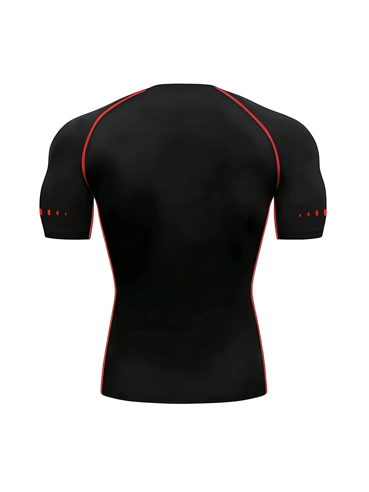Men's Compression T-Shirt Quick Dry Breathable Elastic Gym Tee Multi Colors Available for All Seasons Running Fit Single Piece